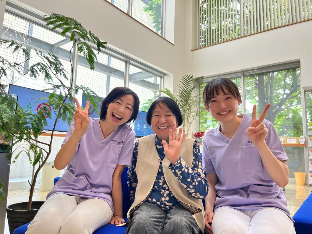 患者さんとスタッフの様子 4